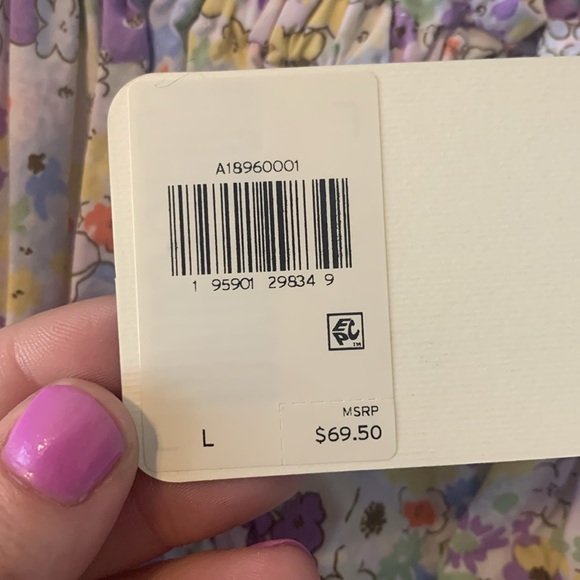 Brand new Levi’s floral mini dress with elastic waist and pockets 😍😍😍 - Picture 6 of 10